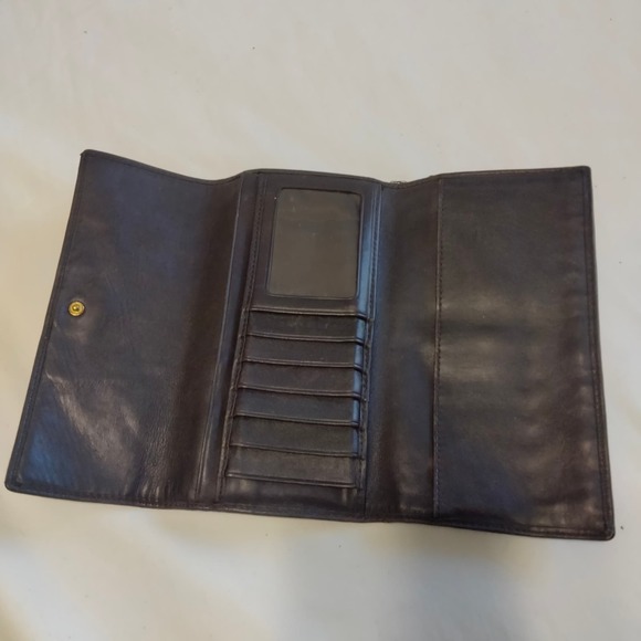 Coach Large Signature Logo Bucket Purse Shoulder Bag & Wallet Retro - Picture 13 of 16